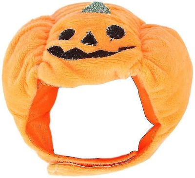 Halloween Hundekostume Græskar Hat