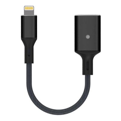 Applen Lightning-USB-kaapelisovitin OTG-muunnin iPhonelle / iPadille kortinlukijan / USB: n liittämiseksi