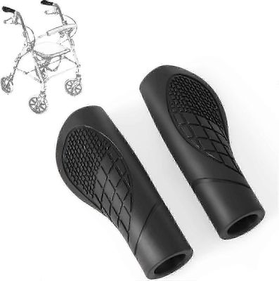 Mukavat liukumattomat kahvat yleisrollaattoreille 2 kpl