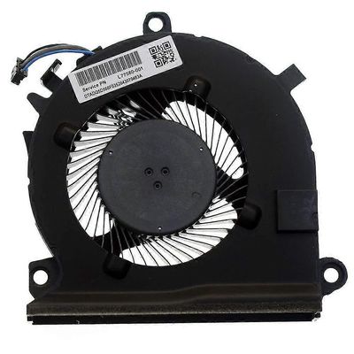 Kannettavan tietokoneen suorittimen tuuletin DFS2000055K0T DC5V 0.5A 4PIN pelaamiseen 15-EC L77560-001 Musta