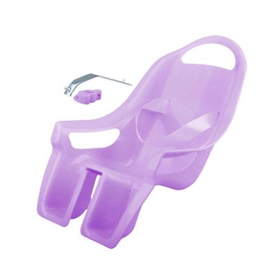Lasten pyörä Lelu nuken istuin Kevyt käytännöllinen kiinnitys pieni nuken kantolaukku Violetti 34 cmx21 cmx14 cm