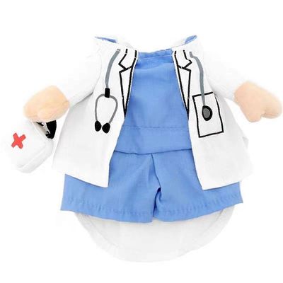 Koira Kissa Lääkäri Puku Lemmikki Lääkäri Vaatteet Lemmikki Koira Kissa Halloween Puku Lääkäri Sairaanhoitaja Puku Koira Farkut Vaatteet Kissa Haus...
