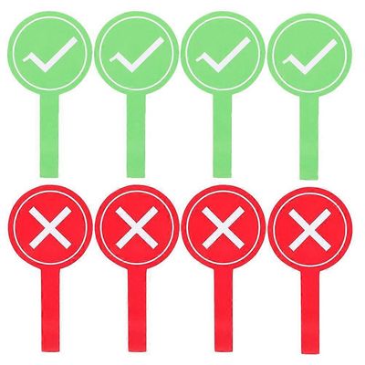 True False Sign Board 8kpl Uudelleenkäytettävät melat Luokkahuoneen vastaus Mela Arviointilauta Uudelleenkäytettävä vastaus Mela Huutokauppa Melat ...