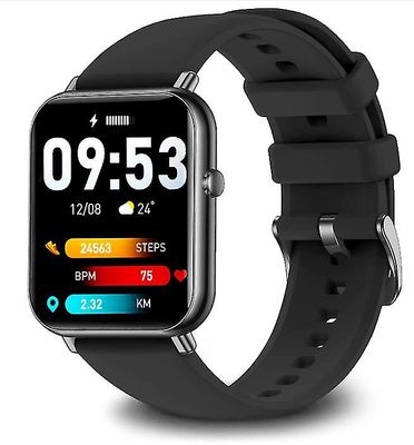 Suren Smart Watch, med blodtryk iltmåler til Android-telefoner ios iPhone kompatibel