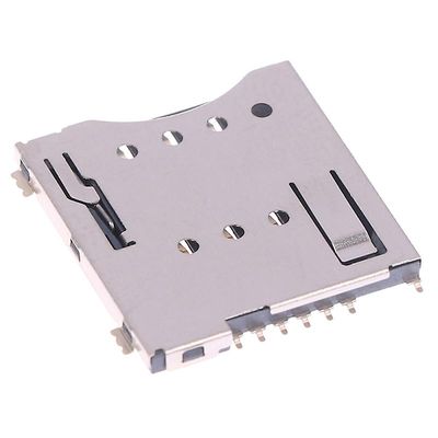 Unbrand Mup-c792 Micro Sim-kortkontakt Patch Selvpiercing 6 + 1 P Sim-kortspor Socket one size