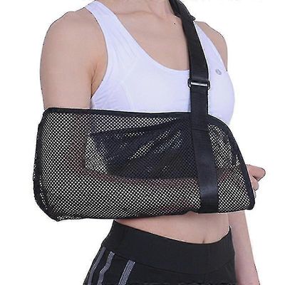 Mesh Arm Sling - Lääketieteellinen olkapään käynnistyksenestolaite suihkuun - Varsilasta repeytyneelle kiertäjälle, kyynärpäälle, sijoiltaanmenolle...