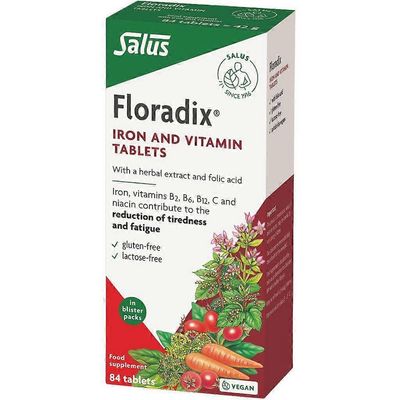 Floradix Rauta & Vitamiinit Tabletit 84