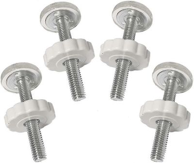 4 kpl paine Vauvan portit Kierteitetyt karatangot kävelevät porttien läpi Lisäruuvipulttien asennus