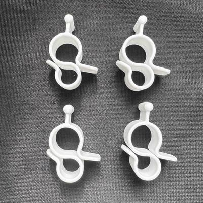 20 kpl matkailuautojen markiisin koukkupidikkeet, kevyt köysikiinnike, matkailuautojen teltan pidike, valon ripustin, markiisin valo Valkoinen