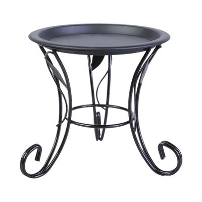 Moderni rautakasvien näyttöteline makuuhuoneen kasviteline rautarakenne täydellinen toimistopöydälle tai olohuoneeseen lisäämällä eleganssia musta