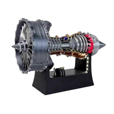 25 cm Tr-900 Turbofan Engine -malli Yksityiskohtainen erittäin tarkka ilmailun tuulettimen vaa'an kopio