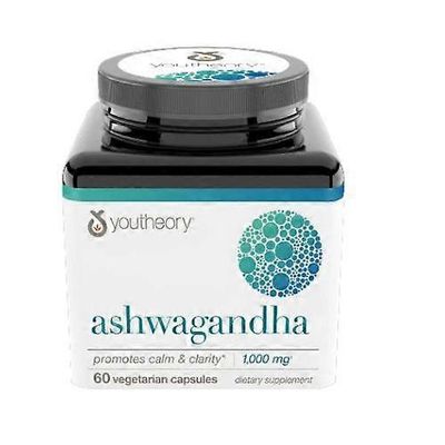 Youtheory Ashwagandha, 60 kreivi (1 kpl pakkaus)