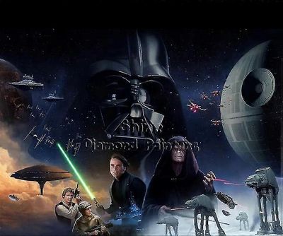 Star Warsin 5d-timanttimaalaussarja 116 30x40cm