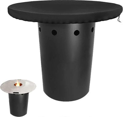 2024, palolevyn kansi suojakansi pyöreä 420d tulikulho pressu 80 cm grillilevyn suojakansi vedenpitävä UV-palolevy tarvikkeet Hn