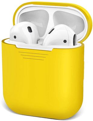 AIR Vandtæt stødsikkert etui til Apple Airpod 1 2 (gul)