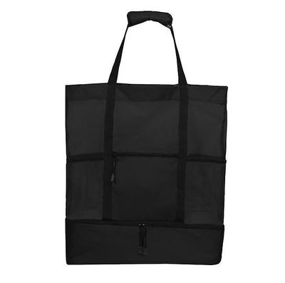 Mikasa Mesh Beach Tote Taske med aftagelig