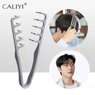 Volyymia antavat leveähampaiset hiusten muotoilukampa kiharrustyökalut Pörröinen rakenne miehille Ihanteellinen kaikille hiustyypeille Hiustenmuoto...