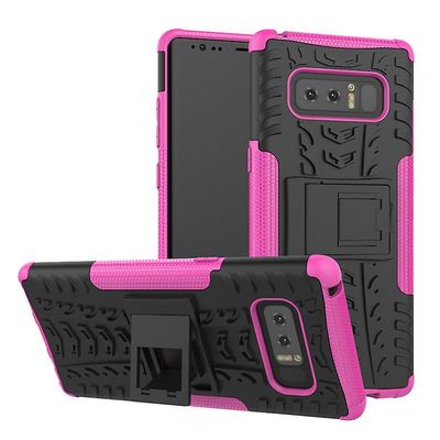 Shockproof rustning sag til Samsung s7 med kickstand all inclusive dække steg rød rpc2103