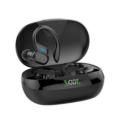 Korvalla asennetut Bluetooth-kuulokkeet, noninear sports, juoksu, erittäin pitkä akunkesto, kuulokkeet, digitaalinen näyttö, melunvaimennus, langat...