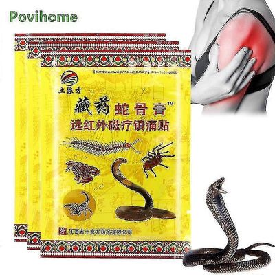 24kpl käärmeen myrkky kivunlievityslaastari niveltulehdus reuma lievittää polven kaulan vyötäröä