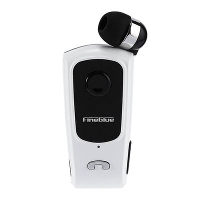 Fineblue F920 tärinähälytys kauluspidike yksipuolinen liiketoiminnan Bluetooth-yhteensopiva kuuloke Valkoinen