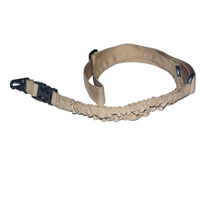 Militær Nylon Bungee Bælte Gun Tilbehør Jagt riffel rem Tan