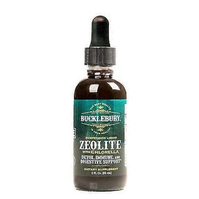 Bucklebury Zeoliitti nestemäinen suspensio klorellalla, 2 oz (pakkaus 1)