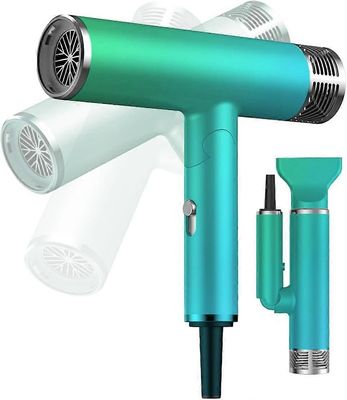 Aura Ammattimainen hiustenkuivaaja taitettavalla kahvalla, ioninen hiustenkuivaaja harjattomalla moottorilla ja diffuusorilla, kevyt matkahiustenku...