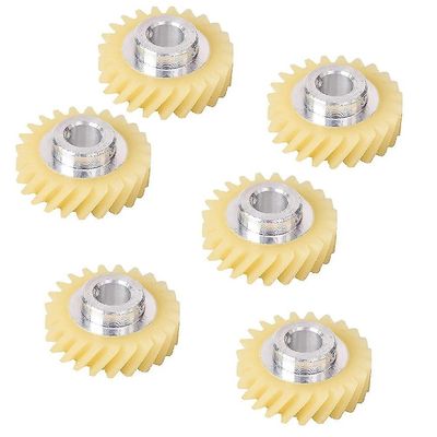 6kpl W10112253 sekoitin Worm Gear Varaosa Tarkka sopii Kitchenaid-sekoittimiin Poreallas & Keittiö