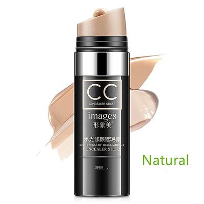 Natural Nude CC Cream Concealer Foundation Stick kosteuttava Ivory