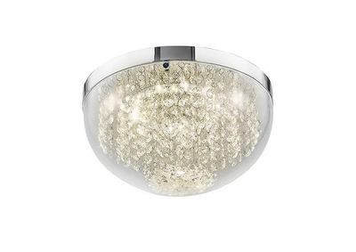 Inspired Lighting Harper Medium Loft 12W 950lm LED 4000K poleret Krom, Krystal