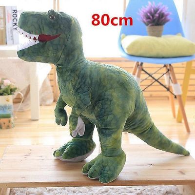 Stuffed Animals 50cm-80cm Simulaatio Dinosaurus muhkea Lelut Pehmolelut Pehmolelut Pehmeä Dinosaurus Tyyny Tyrannosaurus Rex Dolls Kids Girls Lahja...