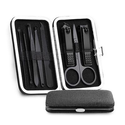 Nail Manicure Sæt Suit Saks Stål Rustfrit Pedicure Tool File Care Travel Hygiejne Kit Nail Trimmer Cutter Tool Set