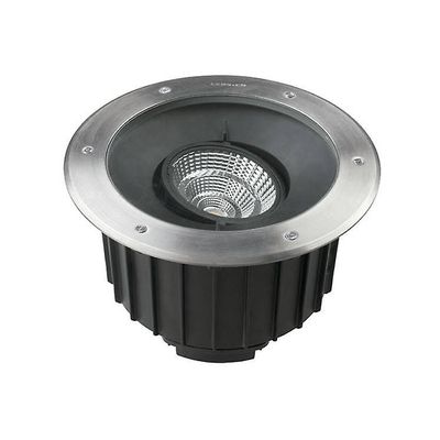 LEDS-C4 Lighting Gea Udendørs LED Uplight forsænket rustfrit stål poleret 1-10V Dæmpning 30cm 3820lm 2700K IP67