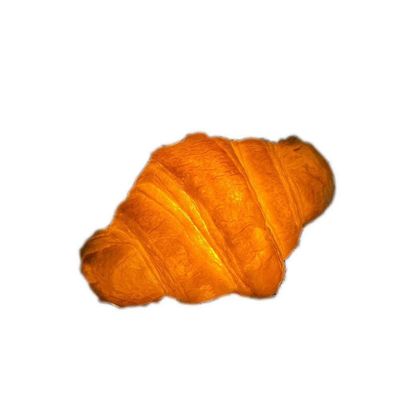 Croissant Yövalon paristokäyttöinen leipä muoto Led-lamppu