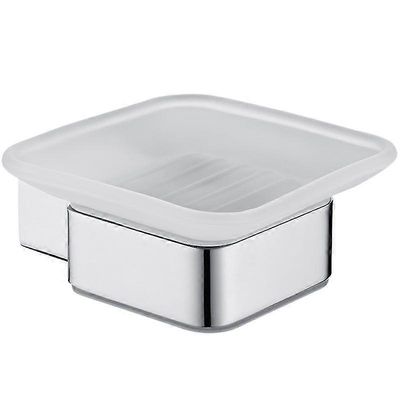 ruostumaton teräs 304 kylpyhuoneen wc-saippua-astia/pidike, neliömäinen tyyli, seinälle asennettava