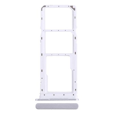 Samsung Galaxy A05 alkuperäinen SIM + Micro SD -korttilokero Hopea