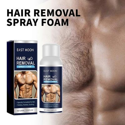 Karvanpoistovoidesuihke miehille, vartalon karvanpoistosuihke kivuton kainaloiden jalkojen karvanpoistoaine, rauhoittava karvanpoisto miesten kaina...