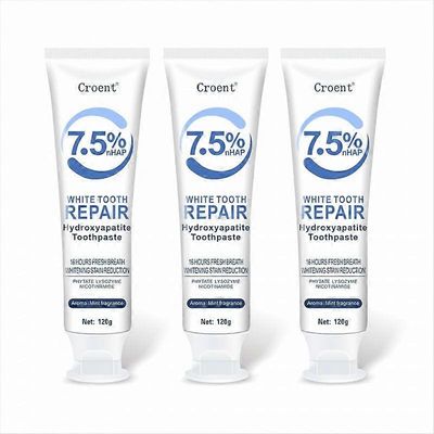 unbrand Hydroksiapatiittihammastahna edistyneeseen hammaskiilteen suojaukseen, hellävarainen ja tehokas koostumus, fluoriton hammastahna herkille h...