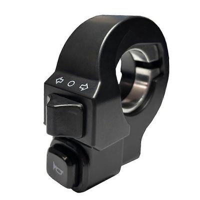 Sähköpyörä 2 in 1 sarvi suuntavilkkukytkinpainike Sähköpolkupyörän osien lisävarusteet Moottoripyörä E-pyörä E musta