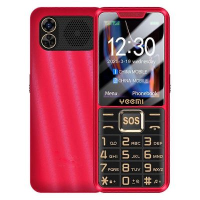 Rainbuvvy K3 Avaa Tukeva Vanhus Matkapuhelin GSM 2G Dual-Card Matkapuhelin Iso Painike SOS Taskulamppu Halpa matkapuhelin 2500mAh akku 2,4 tuumaa p...