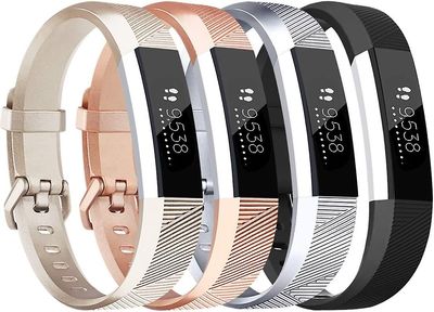 Xqday Justerbara ersättningssportremmar för Fitbit Alta/alta Hr (ingen tracker)