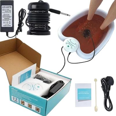 Healifeco Ionic Foot Spa derhjemme Detox og Rens - Ionic Detox Foot Bath Machine, Afgifte din krop fra farlige urenheder US Plug