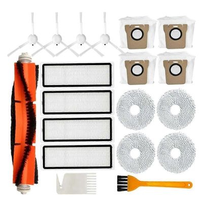 Robot X10+ X10 Plus B101GL robottipölynimurille pääsivuharja Hepa-suodatinmoppi kangas pölypussit