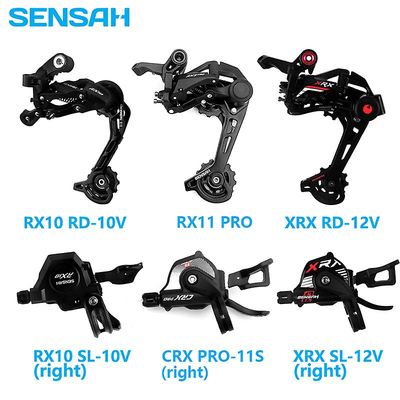 Sensah Bike Rear Derailleurs Rx10 Crx Xrx 10/11/12speed Trigger Shifter 7/8s M310 M360 Mtb Derailleurs For M6000 M8000 M9100 CRX11Trigger Shifter