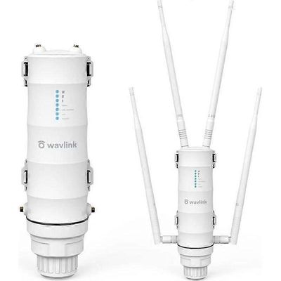 Wavlink AC1200 WiFi-vahvistinTehokas ulkokäyttöön tarkoitettu WiFi-toistintuki PoeDual-Band 24+5G4 pitkän kantaman WiFi-antenni