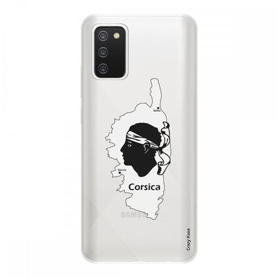 Crazy Kase Cover Til Samsung Galaxy A02s I Fleksibel Silikone 1 Mm, korsikanske mauriske Head