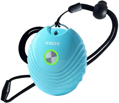 AIR Personlig med USB bærbar rundt om halsen negativ iongenerator blå