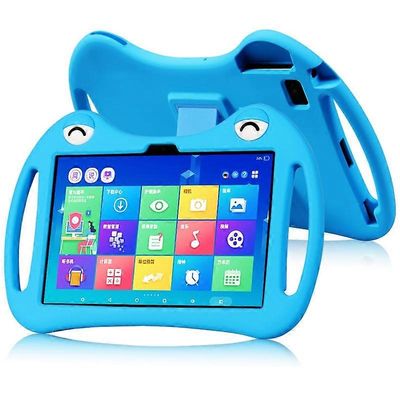 Alcatel 1T 10 2020 silikoni-iskunkestävälle suojatablettikotelolle Sininen