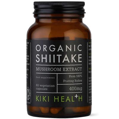 Kiki Health Organic Shiitake sieni uute Vegicaps 60
